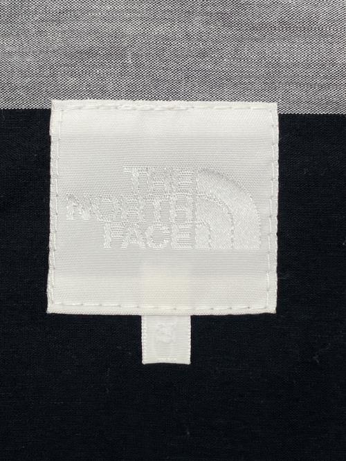 THE NORTH FACE（ザ ノース フェイス）THE NORTH FACE (ザ ノース フェイス) 半袖シャツ ホワイト×ブラック サイズ:Sの古着・服飾アイテム