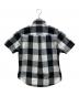 THE NORTH FACE (ザ ノース フェイス) 半袖シャツ ホワイト×ブラック サイズ:S：4000円