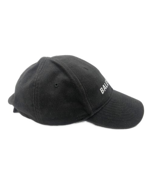 BALENCIAGA（バレンシアガ）BALENCIAGA (バレンシアガ) キャップ ブラック サイズ:SIZE L (58)の古着・服飾アイテム