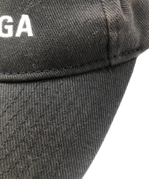 BALENCIAGA（バレンシアガ）BALENCIAGA (バレンシアガ) キャップ ブラック サイズ:SIZE L (58)の古着・服飾アイテム