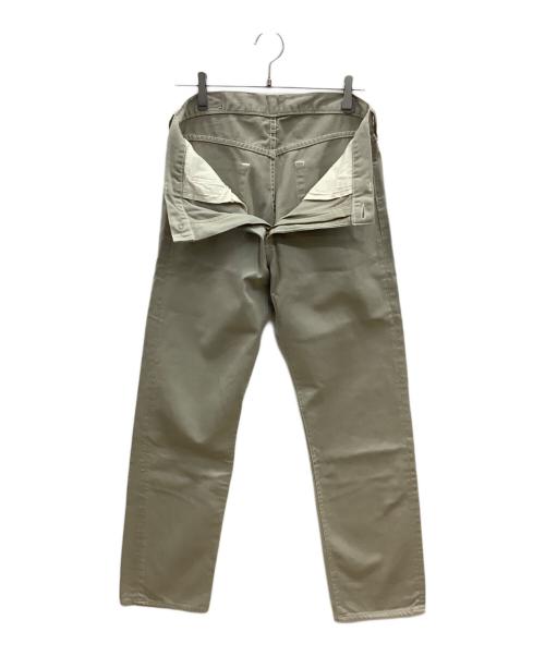 POST O'ALLS（ポストオーバーオールズ）POST O'ALLS (ポストオーバーオールズ) コットンパンツ ベージュ サイズ:Mの古着・服飾アイテム