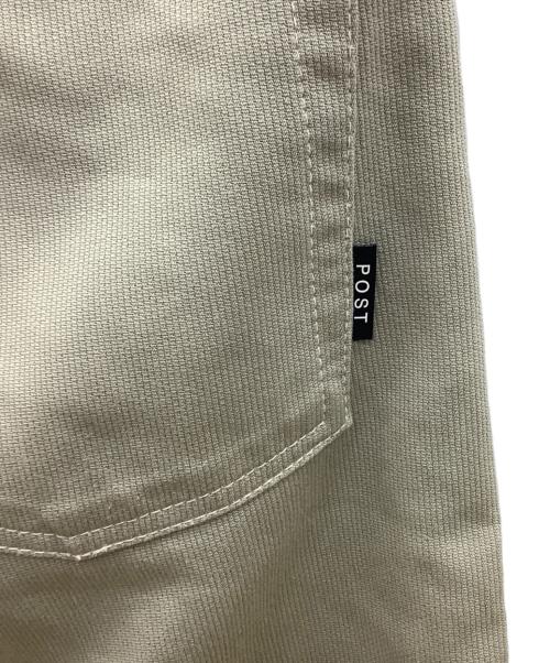 POST O'ALLS（ポストオーバーオールズ）POST O'ALLS (ポストオーバーオールズ) コットンパンツ ベージュ サイズ:Mの古着・服飾アイテム