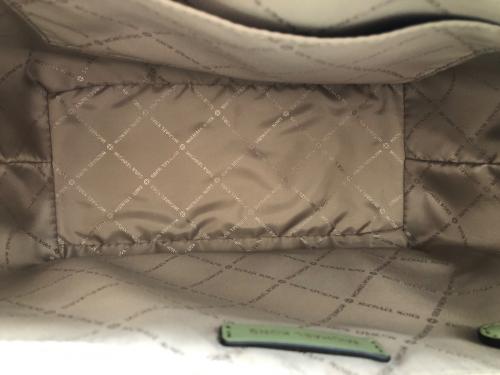 MICHAEL KORS（マイケル・コース）MICHAEL KORS (マイケルコース) トートバッグ グリーンの古着・服飾アイテム