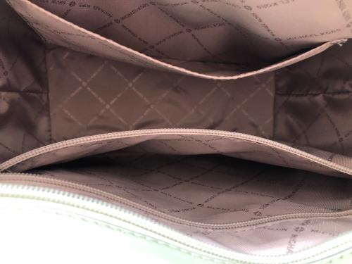 MICHAEL KORS（マイケル・コース）MICHAEL KORS (マイケルコース) トートバッグ グリーンの古着・服飾アイテム