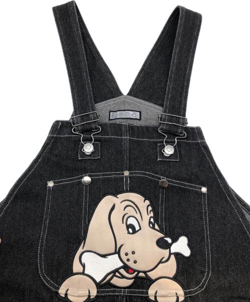 GALFY（ガルフィー）GALFY (ガルフィー) オーバーオール ブラック サイズ:Fの古着・服飾アイテム