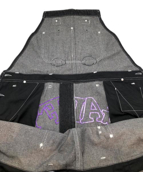 GALFY（ガルフィー）GALFY (ガルフィー) オーバーオール ブラック サイズ:Fの古着・服飾アイテム