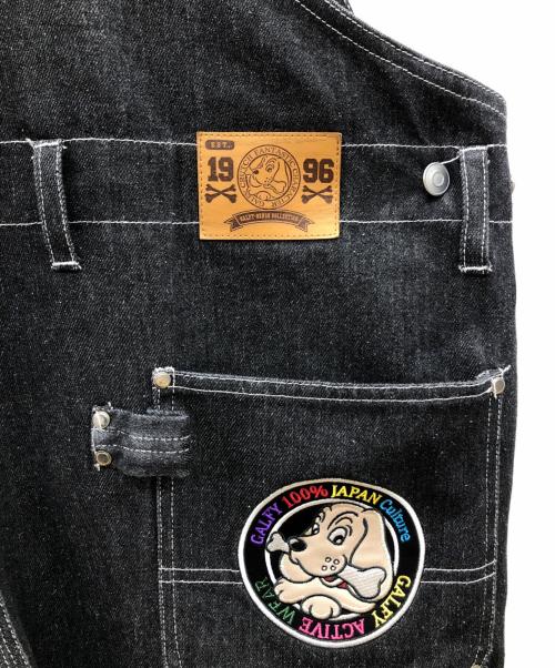 GALFY（ガルフィー）GALFY (ガルフィー) オーバーオール ブラック サイズ:Fの古着・服飾アイテム