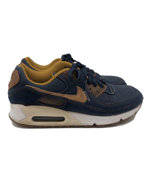 NIKE（ナイキ）NIKE (ナイキ) Air Max 90 SE ネイビー×ブラウン サイズ:26.5cmの古着・服飾アイテム