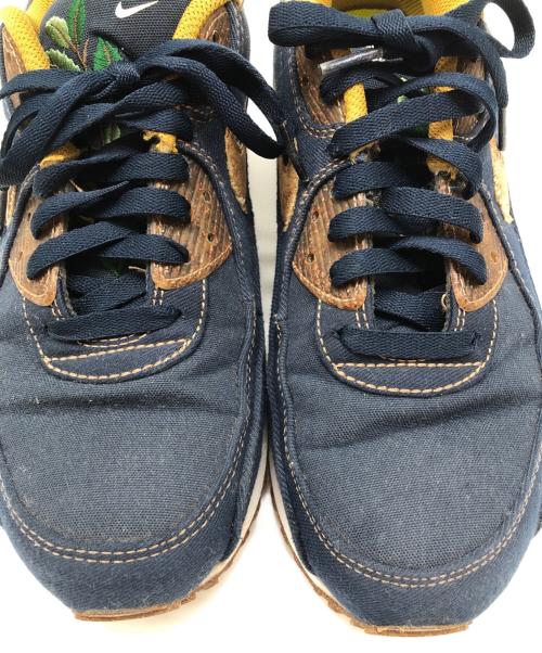 NIKE（ナイキ）NIKE (ナイキ) Air Max 90 SE ネイビー×ブラウン サイズ:26.5cmの古着・服飾アイテム