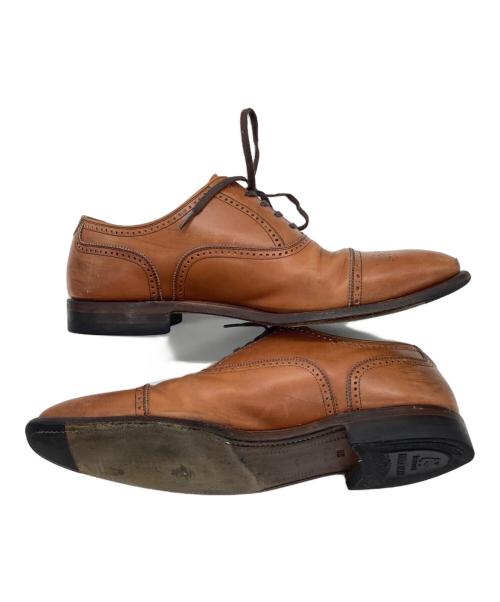 SCOTCH GRAIN（スコッチグレイン）SCOTCH GRAIN (スコッチグレイン) ウィングチップシューズ ブラウン サイズ:26cmの古着・服飾アイテム