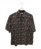 UNITED ARROWSユナイテッドアローズ）の古着「半袖シャツ」｜ブラック×ブラウン
