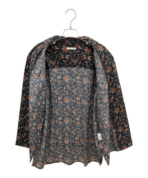 UNITED ARROWS（ユナイテッドアローズ）UNITED ARROWS (ユナイテッドアローズ) 半袖シャツ ブラック×ブラウン サイズ:Sの古着・服飾アイテム