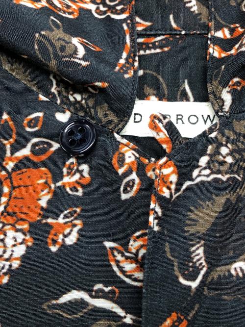 UNITED ARROWS（ユナイテッドアローズ）UNITED ARROWS (ユナイテッドアローズ) 半袖シャツ ブラック×ブラウン サイズ:Sの古着・服飾アイテム