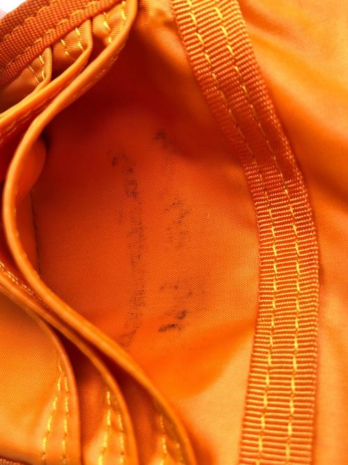 PORTER（ポーター）PORTER (ポーター) 3つ折り財布 オレンジの古着・服飾アイテム