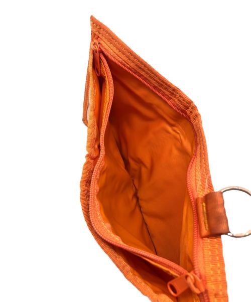 PORTER（ポーター）PORTER (ポーター) 3つ折り財布 オレンジの古着・服飾アイテム