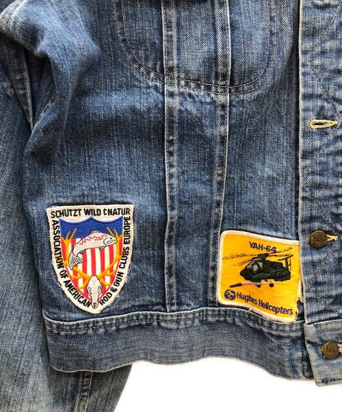 LEE（リー）LEE (リー) 80sワッペン付デニムジャケット インディゴ サイズ:不明の古着・服飾アイテム