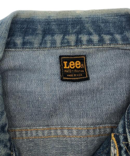 LEE（リー）LEE (リー) 80sワッペン付デニムジャケット インディゴ サイズ:不明の古着・服飾アイテム