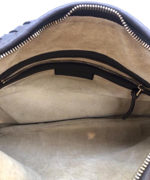 BOTTEGA VENETA（ボッテガベネタ）BOTTEGA VENETA (ボッテガベネタ) ワンショルダーバッグ ブラウンの古着・服飾アイテム