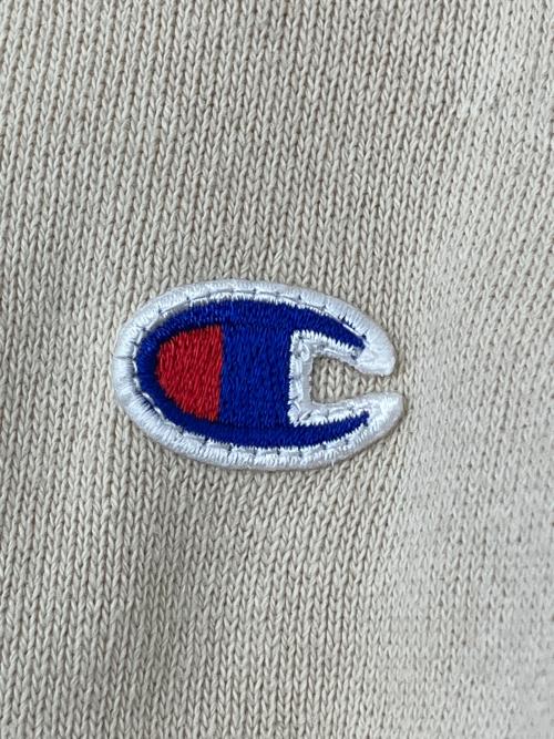 Champion REVERSE WEAVE（チャンピオン リバース ウィーブ）Champion REVERSE WEAVE (チャンピオン リバース ウィーブ) プルオーバーパーカー ベージュ サイズ:Lの古着・服飾アイテム