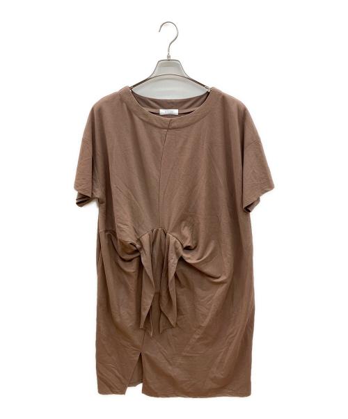 SU*PU*RE（スプル）SU*PU*RE (スプル) ワンピース ブラウン サイズ:XLの古着・服飾アイテム
