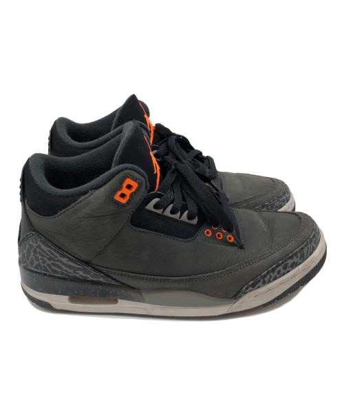 NIKE（ナイキ）NIKE (ナイキ) AIR JORDAN 3 Retro ブラック サイズ:26.5cmの古着・服飾アイテム