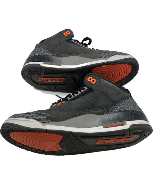 NIKE（ナイキ）NIKE (ナイキ) AIR JORDAN 3 Retro ブラック サイズ:26.5cmの古着・服飾アイテム