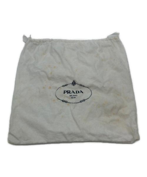 PRADA（プラダ）PRADA (プラダ) ナイロンハンドバッグ レッドの古着・服飾アイテム