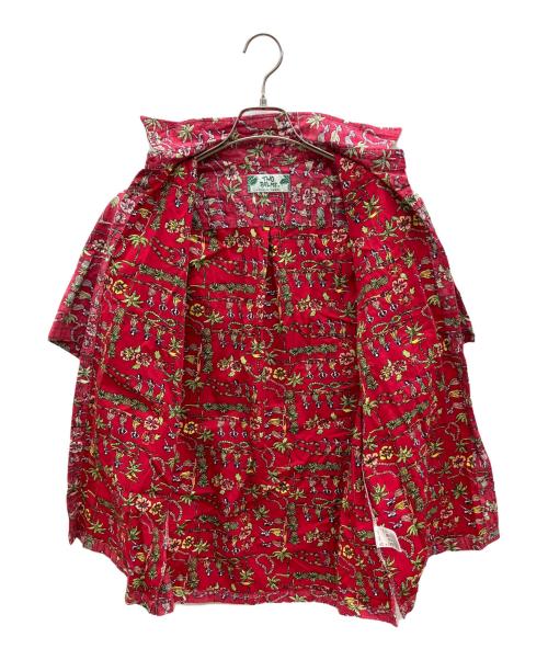 TWO PALMS（トゥーパームス）TWO PALMS (トゥーパームス) アロハシャツ レッド サイズ:不明の古着・服飾アイテム