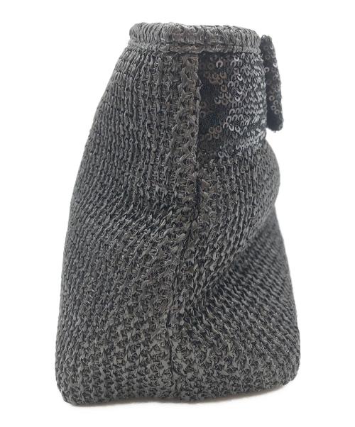 ANTEPRIMA MISTO（アンテプリマミスト）ANTEPRIMA MISTO (アンテプリマミスト) ショルダーバッグ　TWEED RAFIA ブラックの古着・服飾アイテム