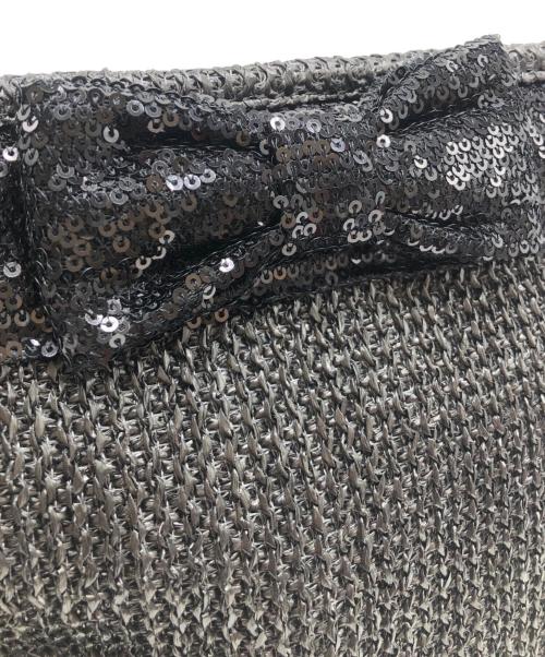 ANTEPRIMA MISTO（アンテプリマミスト）ANTEPRIMA MISTO (アンテプリマミスト) ショルダーバッグ　TWEED RAFIA ブラックの古着・服飾アイテム