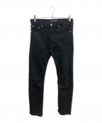 CREAM SODAクリームソーダ）の古着「ブラックスリムパンツ」｜ブラック