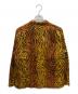 Dry Bones (ドライボーンズ) レオパード柄シャツ オレンジ×ブラック サイズ:38(M)：7000円