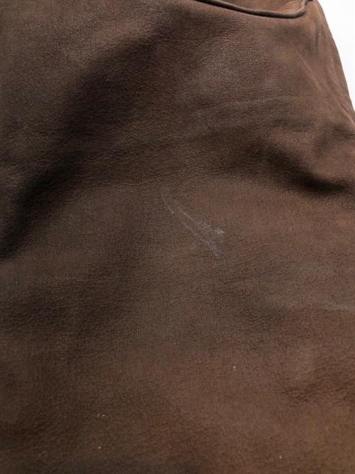 DEGNER（デグナー）DEGNER (デグナー) レザーチャップス ブラウン サイズ:Sの古着・服飾アイテム