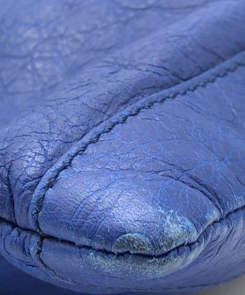 BALENCIAGA（バレンシアガ）BALENCIAGA (バレンシアガ) クラッチバッグ ブルーの古着・服飾アイテム