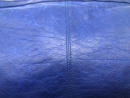 BALENCIAGA（バレンシアガ）BALENCIAGA (バレンシアガ) クラッチバッグ ブルーの古着・服飾アイテム