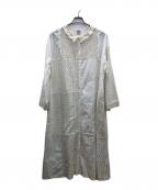 TSUHARU by samansa Mos2ツハル バイ サマンサモスモス）の古着「シャツワンピース」｜ホワイト