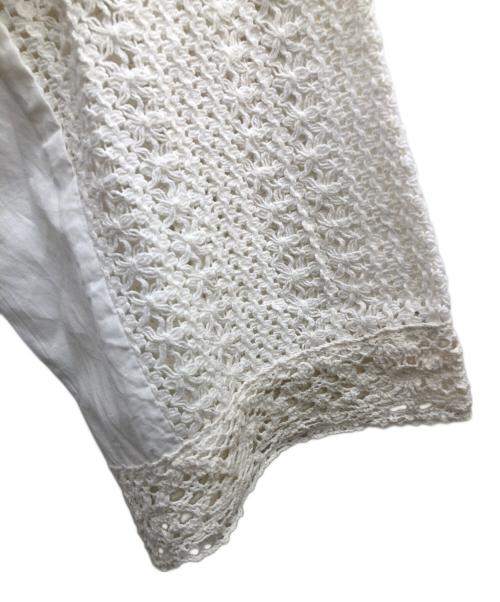 TSUHARU by samansa Mos2（ツハル バイ サマンサモスモス）TSUHARU by samansa Mos2 (ツハル バイ サマンサモスモス) シャツワンピース ホワイト サイズ:Freeの古着・服飾アイテム