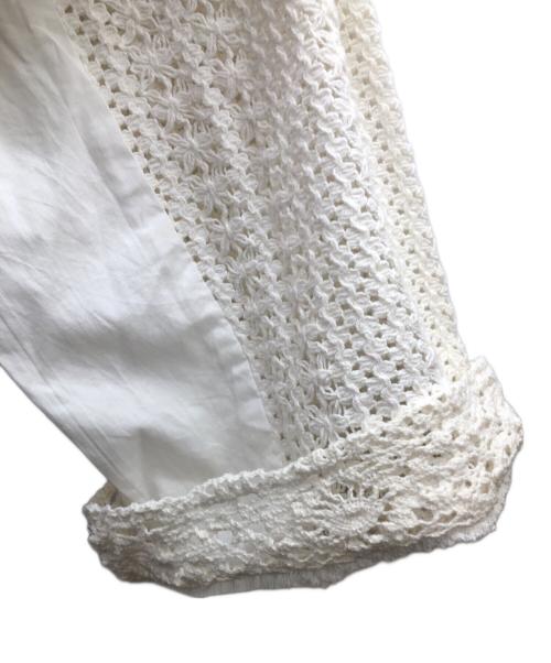 TSUHARU by samansa Mos2（ツハル バイ サマンサモスモス）TSUHARU by samansa Mos2 (ツハル バイ サマンサモスモス) シャツワンピース ホワイト サイズ:Freeの古着・服飾アイテム