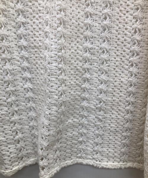 TSUHARU by samansa Mos2（ツハル バイ サマンサモスモス）TSUHARU by samansa Mos2 (ツハル バイ サマンサモスモス) シャツワンピース ホワイト サイズ:Freeの古着・服飾アイテム