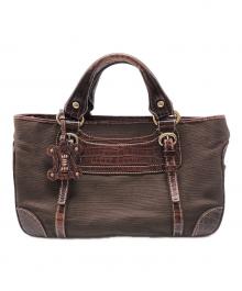 CELINE（セリーヌ）の古着「ハンドバッグ　ブギーバッグ」｜ブラウン