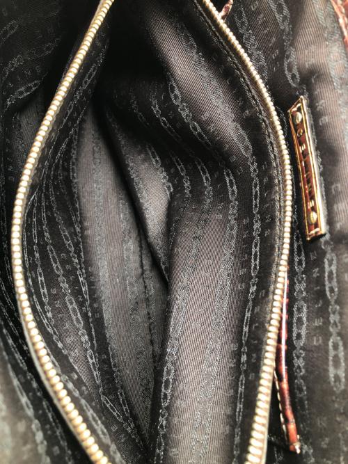 CELINE（セリーヌ）CELINE (セリーヌ) ハンドバッグ　ブギーバッグ ブラウンの古着・服飾アイテム