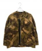 ALMOSTBLACKオールモストブラック）の古着「ジャケット」｜ブラウン