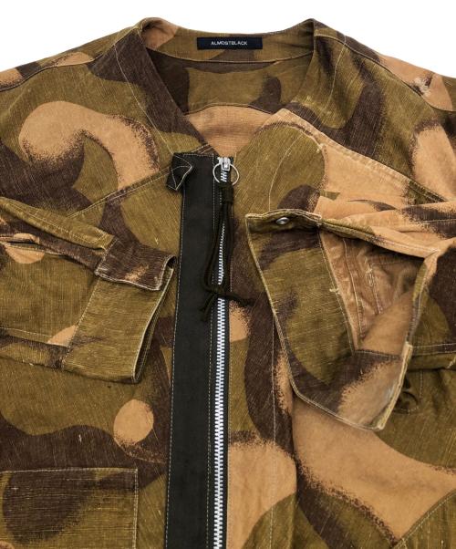 ALMOSTBLACK（オールモストブラック）ALMOSTBLACK (オールモストブラック) ジャケット ブラウン サイズ:2の古着・服飾アイテム