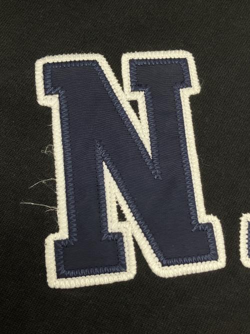 NAUTICA（ノーティカ）NAUTICA (ノーティカ) 半袖刺繍スウェット ブラック サイズ:XLの古着・服飾アイテム