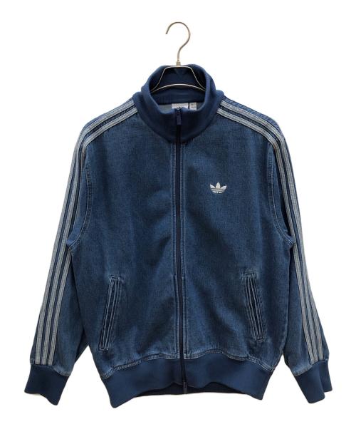 adidas（アディダス）adidas (アディダス) デニムファイヤーバードトラックトップ インディゴ サイズ:XLの古着・服飾アイテム