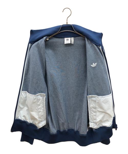 adidas（アディダス）adidas (アディダス) デニムファイヤーバードトラックトップ インディゴ サイズ:XLの古着・服飾アイテム