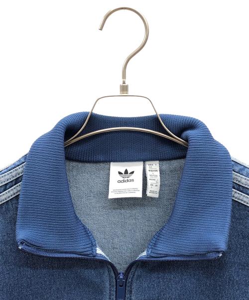 adidas（アディダス）adidas (アディダス) デニムファイヤーバードトラックトップ インディゴ サイズ:XLの古着・服飾アイテム