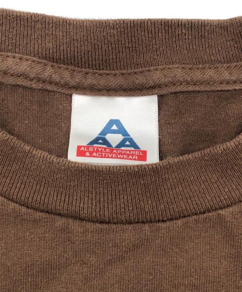 ALSTYLE APPAREL & ACTIVEWEAR（アレスタイルアパレル＆アクティブウェア）ALSTYLE APPAREL & ACTIVEWEAR (アレスタイルアパレル＆アクティブウェア) 00sバンドTシャツ Led Zeppelin 2枚タグ 古着 ブラウン サイズ:Sの古着・服飾アイテム