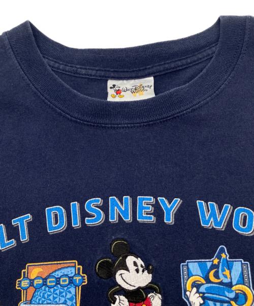 Walt Disney World（ウォルトディズニーワールド）Walt Disney World (ウォルトディズニーワールド) 90sプリントTシャツ ネイビー サイズ:XXLの古着・服飾アイテム