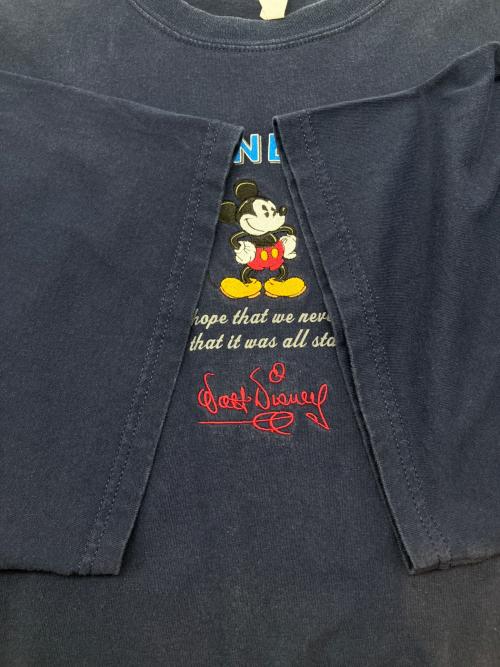 Walt Disney World（ウォルトディズニーワールド）Walt Disney World (ウォルトディズニーワールド) 90sプリントTシャツ ネイビー サイズ:XXLの古着・服飾アイテム